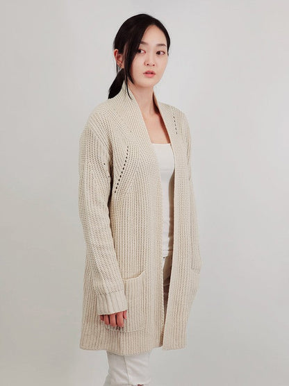 Open Front Waffle Knit Sweater Cardigan w/ Pocket Shop Style & More | Fresh Looks, Everyday Deals & Free Shipping