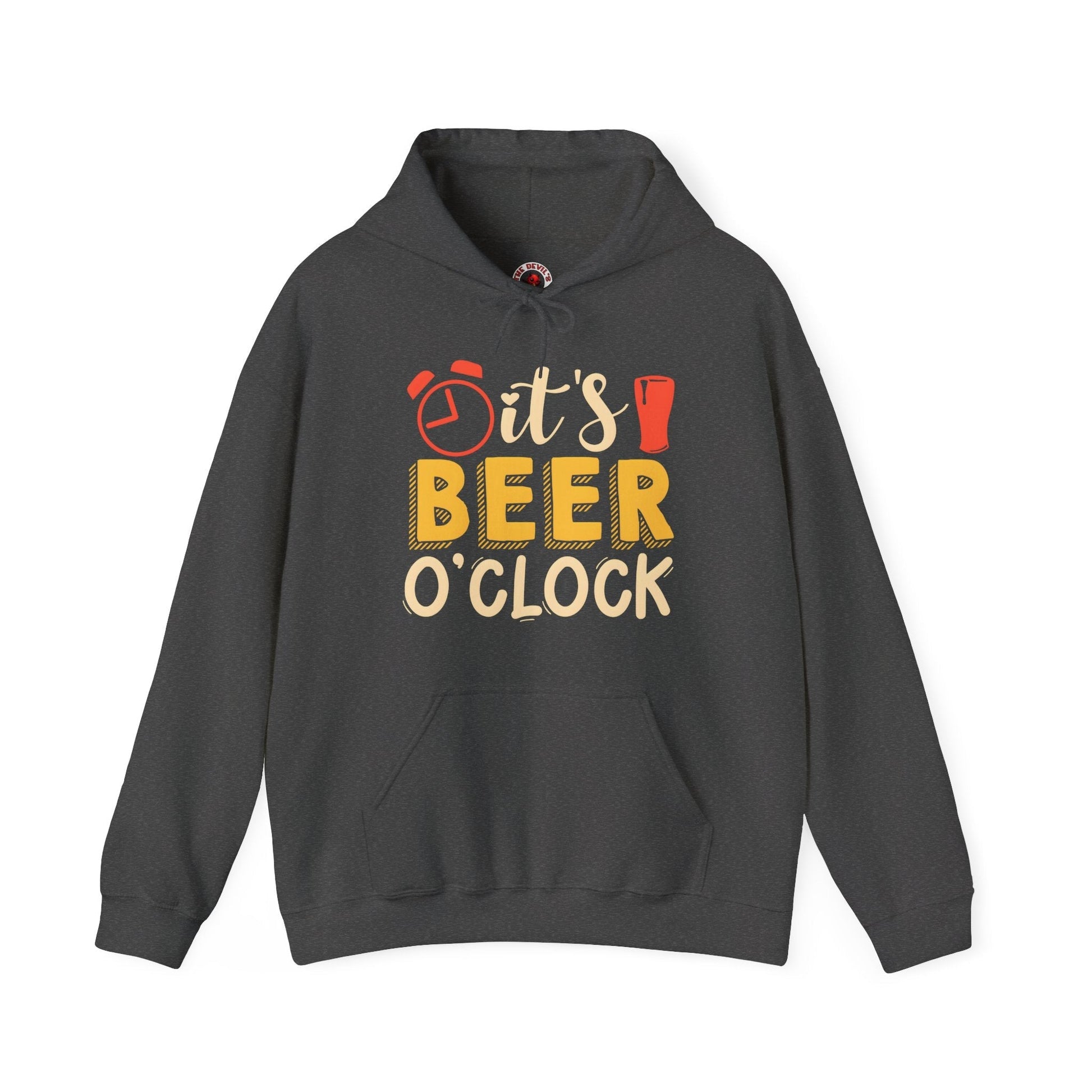 It's Beer O'clock Hooded Sweatshirt The Devil's Pickle
