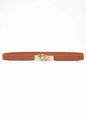 ElegantStyle Zinc Alloy Buckle Elastic PU Belt – Versatile and Stylish Accessory See size chart under “more details” The Fashion Celestial