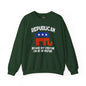 Republican Because Not Everyone Can Be On Welfare Crewneck Sweatshirt The Devil's Pickle