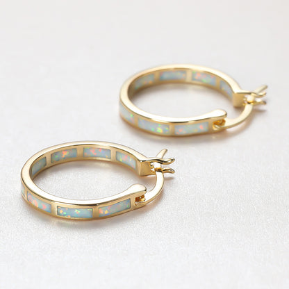 A Pair of Geometric Hoop Earrings That Are Stylish, Versatile, And Exaggerated for Women NovaCart