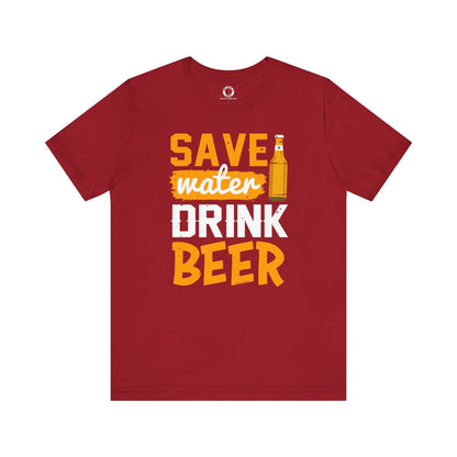 Save Water Drink Beer T-Shirt The Devil's Pickle