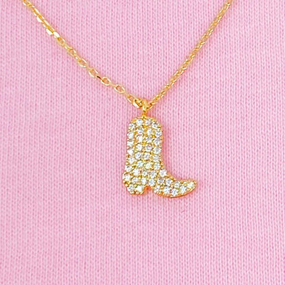 Glam Cow Girl Boot Necklace Shop Style & More | Fresh Looks, Everyday Deals & Free Shipping
