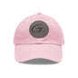 Hat with Leather Patch (Round) Grayceful LLC