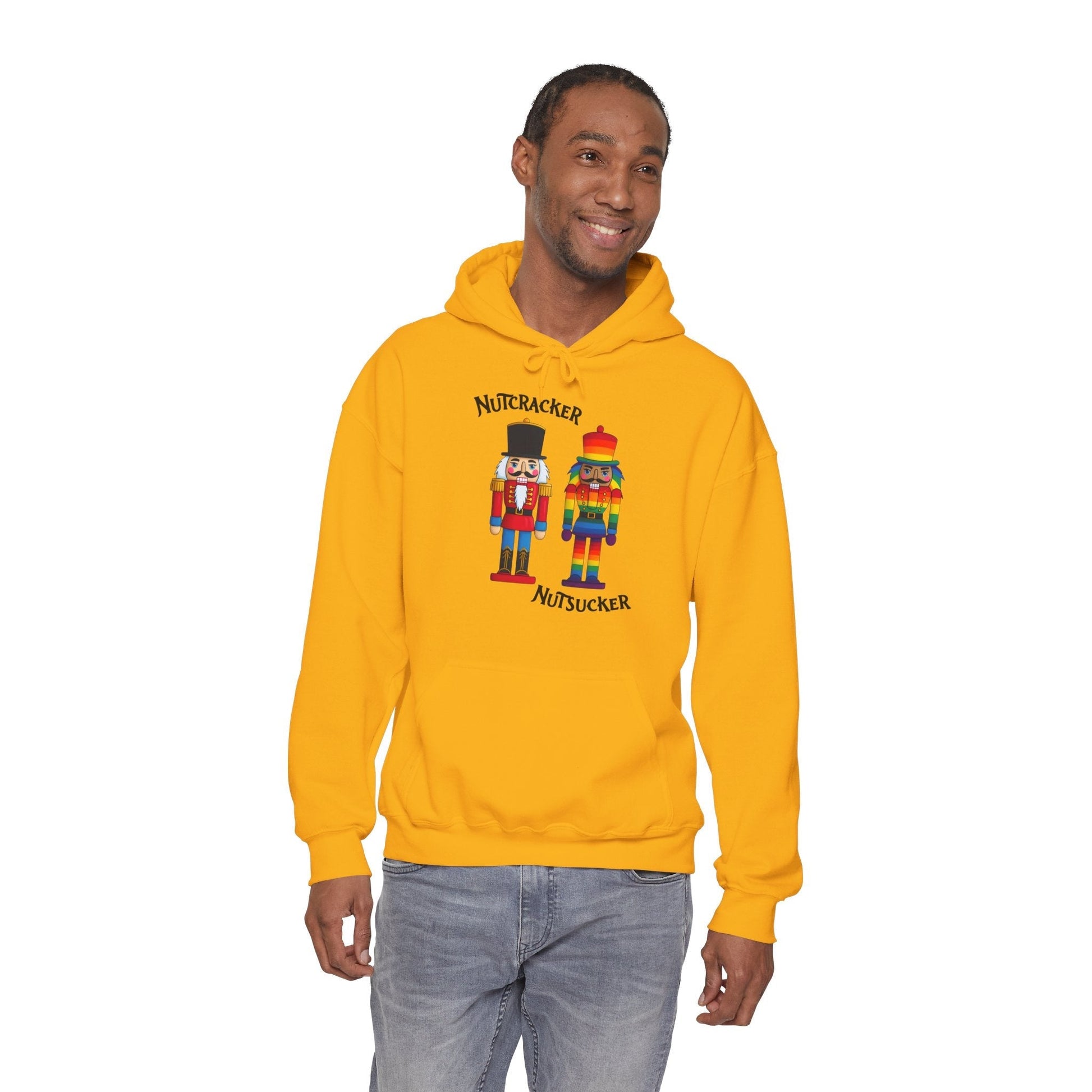 Nutcracker or Nutsucker Hooded Sweatshirt The Devil's Pickle