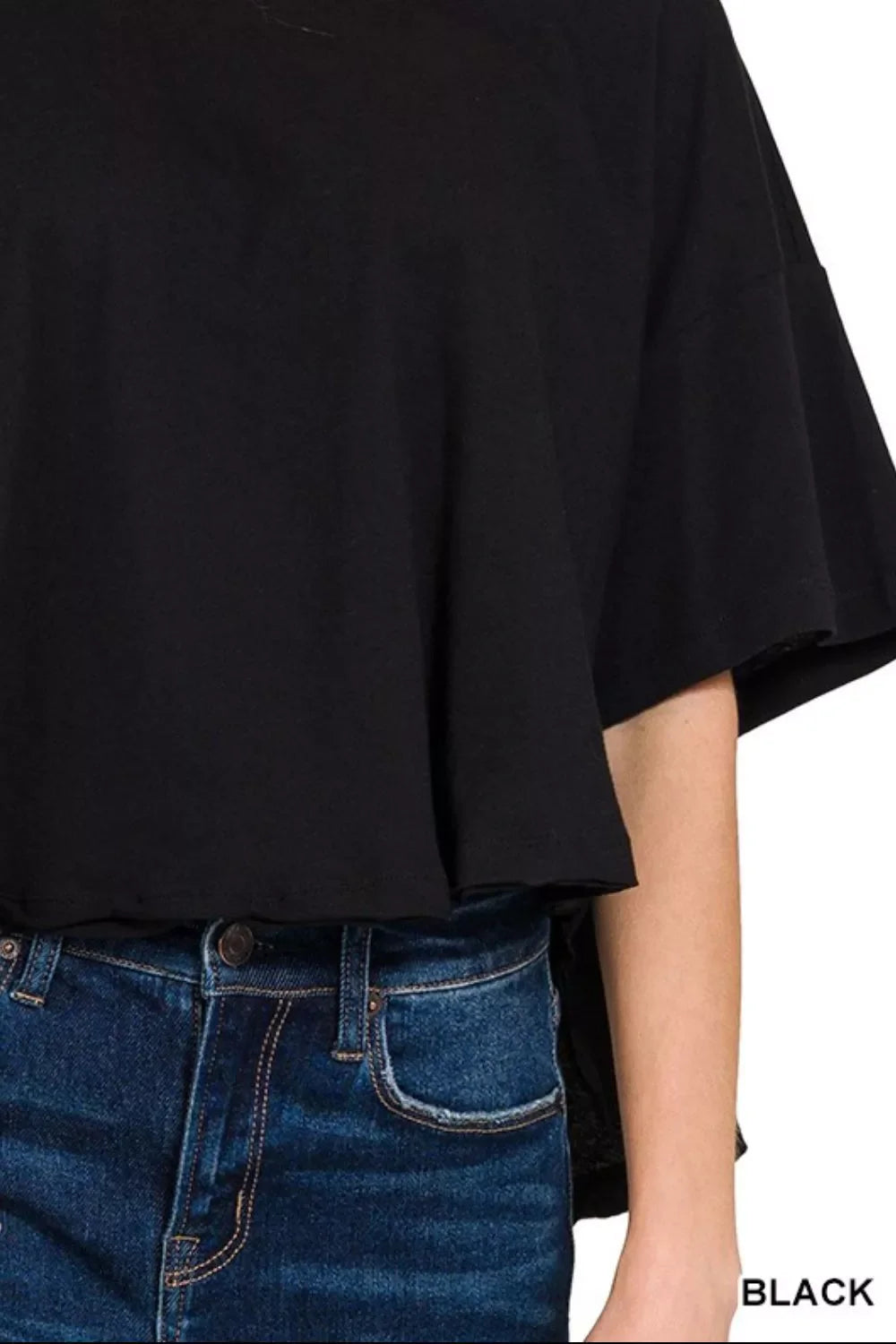 Zenana Cotton Round Neck Short Sleeve T-Shirt West2East Surf