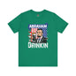 Abraham Drinking T-Shirt The Devil's Pickle