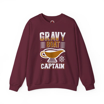 Gravy Boat Captain Crewneck Sweatshirt The Devil's Pickle