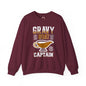Gravy Boat Captain Crewneck Sweatshirt The Devil's Pickle