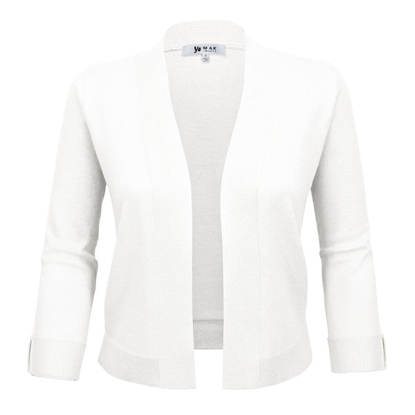 Open Front Cropped Bolero Shrug Cardigan Shop Style & More | Fresh Looks, Everyday Deals & Free Shipping