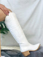 Western Chic Cowboy Boots | Stylish Chunky Heel Knee High Boots for Cowgirls Country in My Heart