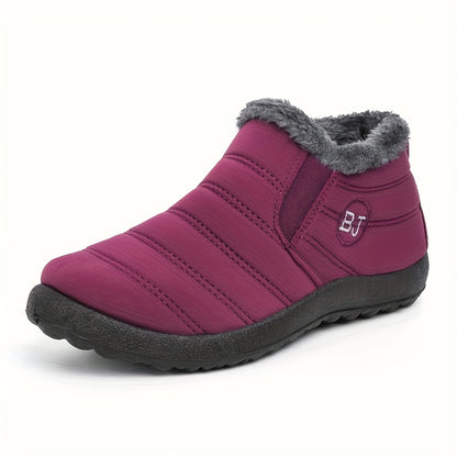 Women Winter Boots Slip On Winter Shoes For Women Ankle Boots Female Snow Boots NovaCart