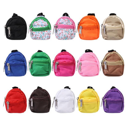 For LABUBU 11.81inch Doll 1/6 BJD Doll Mini Bag Backpack Mini Doll Bag Doll House Decoration Toy Accessories For Gifts Halloween, Christmas Gift NovaCart