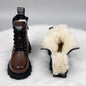 Women’s Padded Insulated Winter Boots – Stylish Thick Sole Snow Boots FitiqueFit