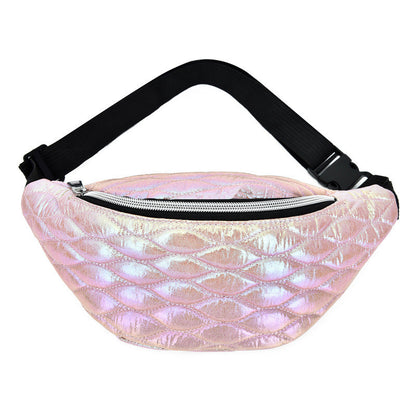 Laser embossed fashion messenger bag See size chart under “more details” The Fashion Celestial