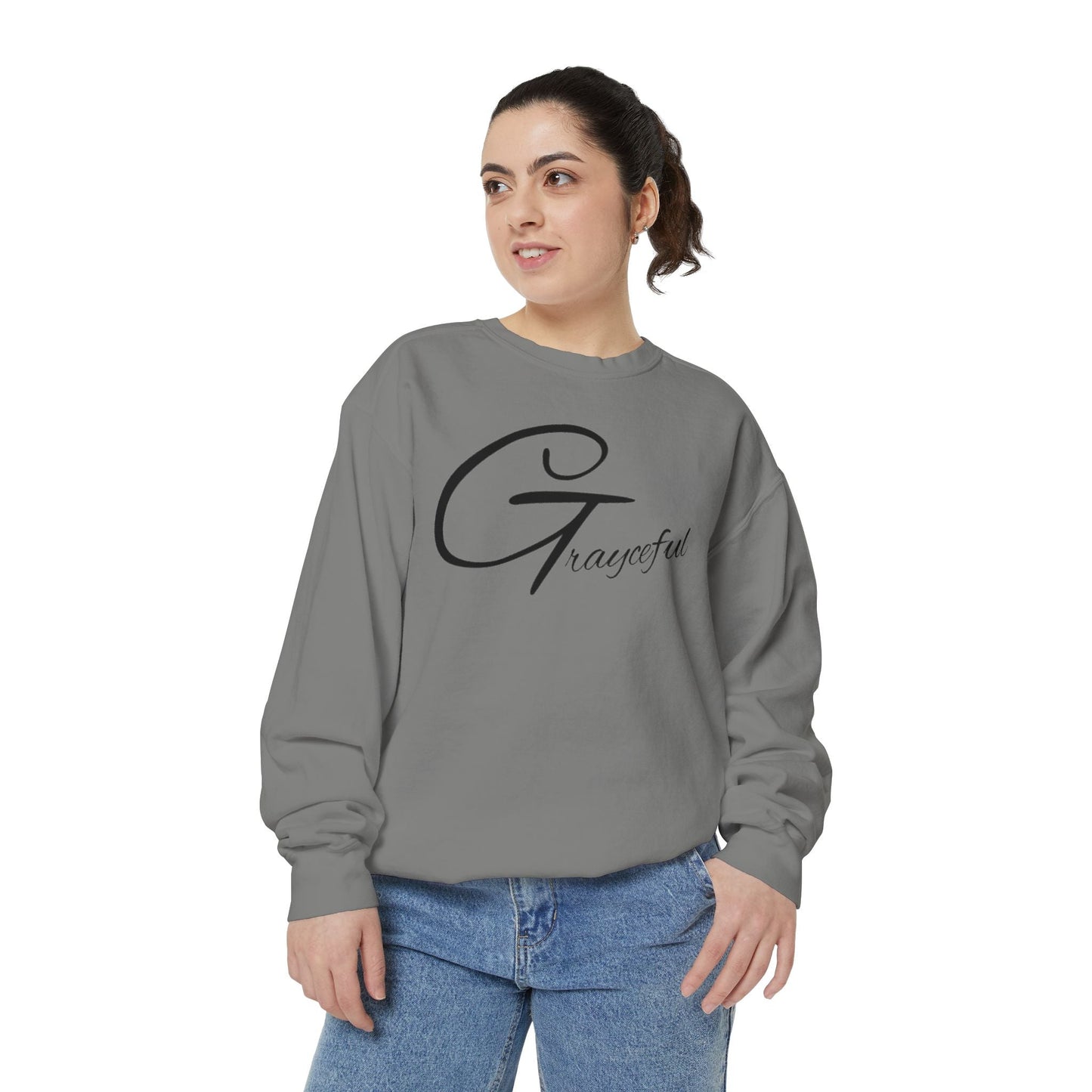 Unisex Garment-Dyed Sweatshirt Grayceful LLC
