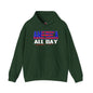 America All Day Hooded Sweatshirt The Devil's Pickle