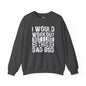 I Would Workout But I Like This Dad Bod Crewneck Sweatshirt The Devil's Pickle