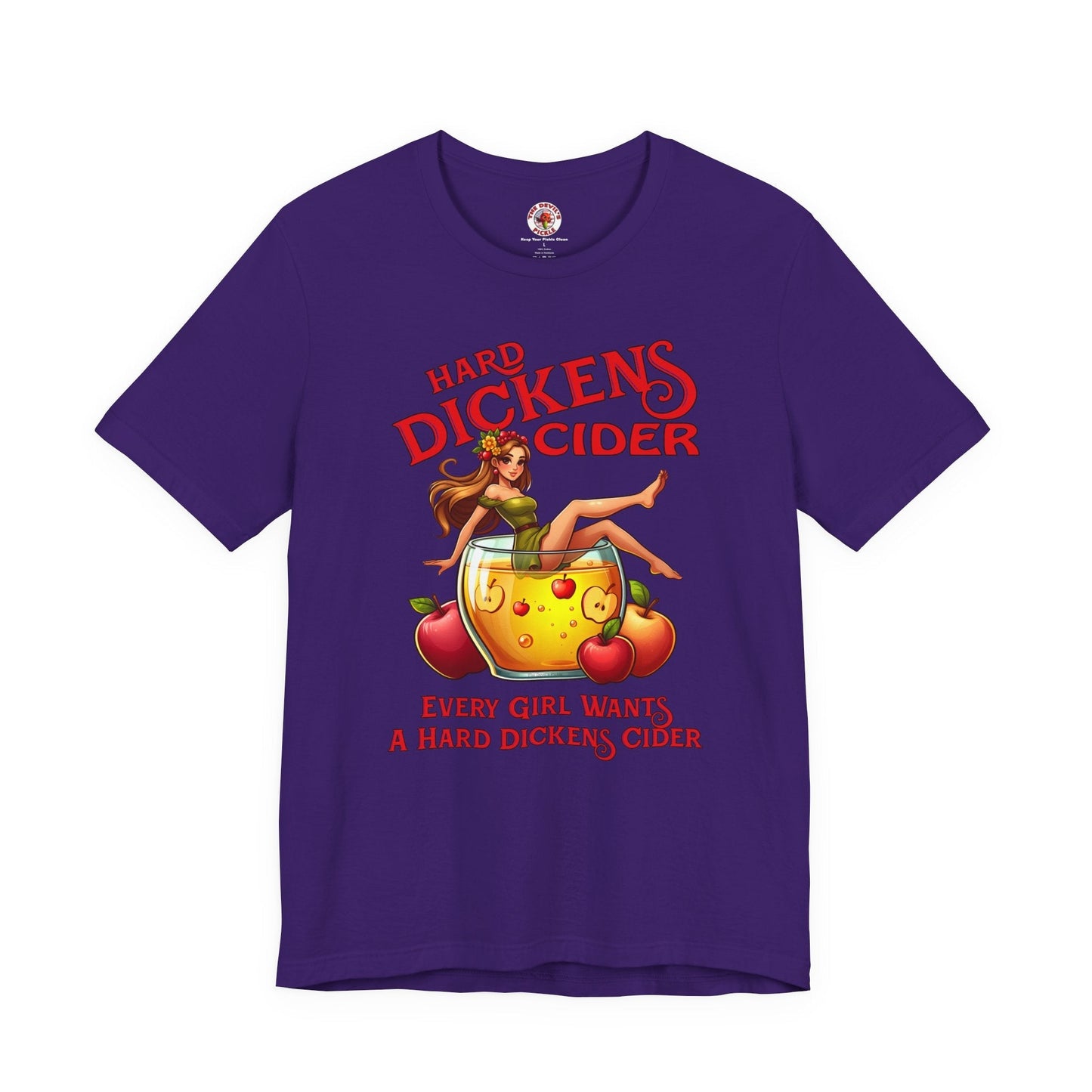 Hard Dickens Cider T-Shirt The Devil's Pickle