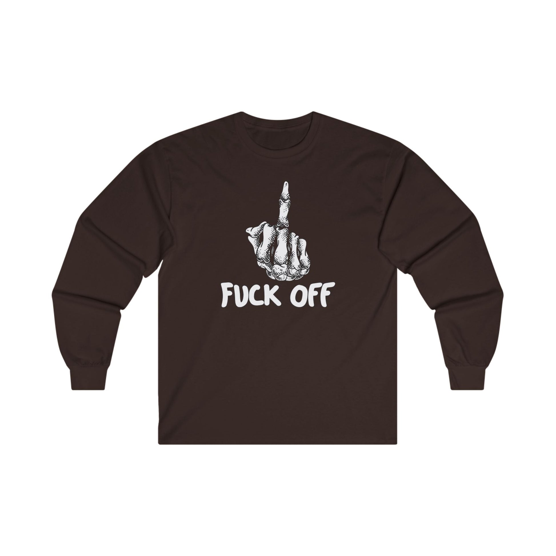 Fuck Off Finger Long Sleeve Tee The Devil's Pickle