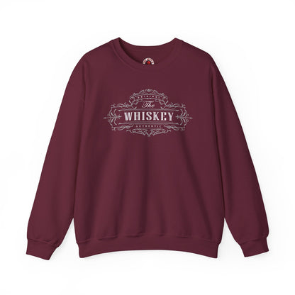 The Original Authentic Whiskey Crewneck Sweatshirt The Devil's Pickle