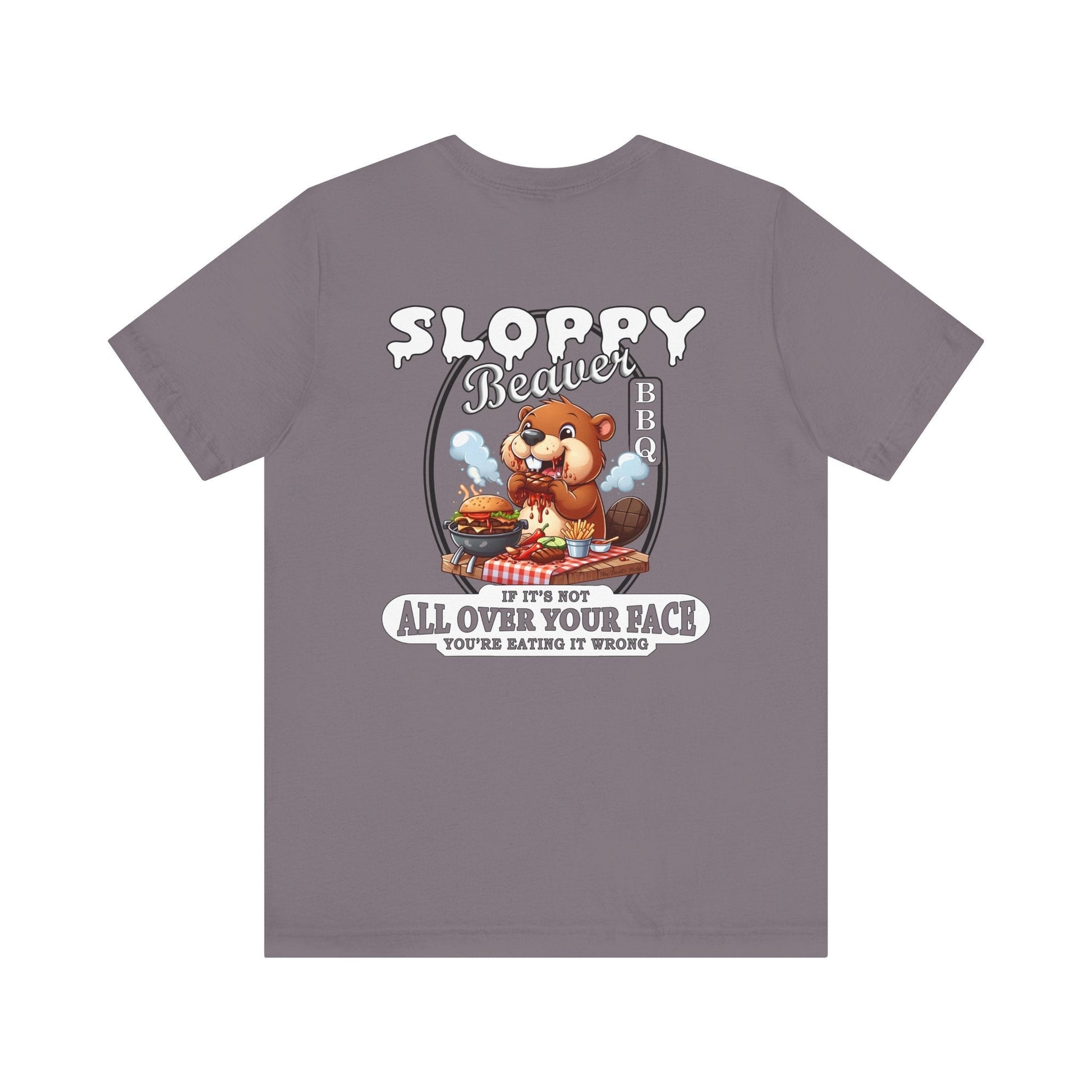 Sloppy Beaver BBQ Back T-Shirt The Devil's Pickle