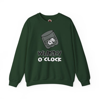 Whiskey O'clock Crewneck Sweatshirt The Devil's Pickle