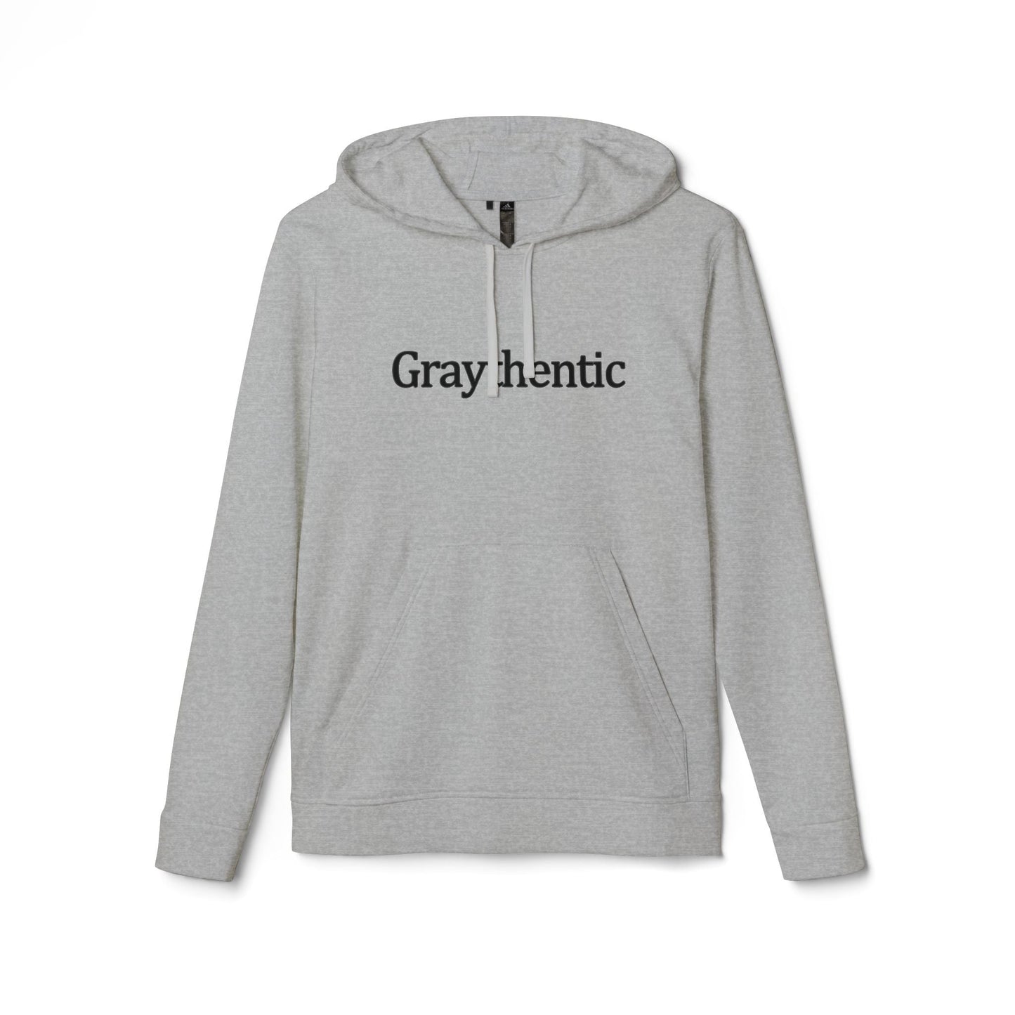 adidas Unisex Fleece Hoodie "Graythentic" Grayceful LLC