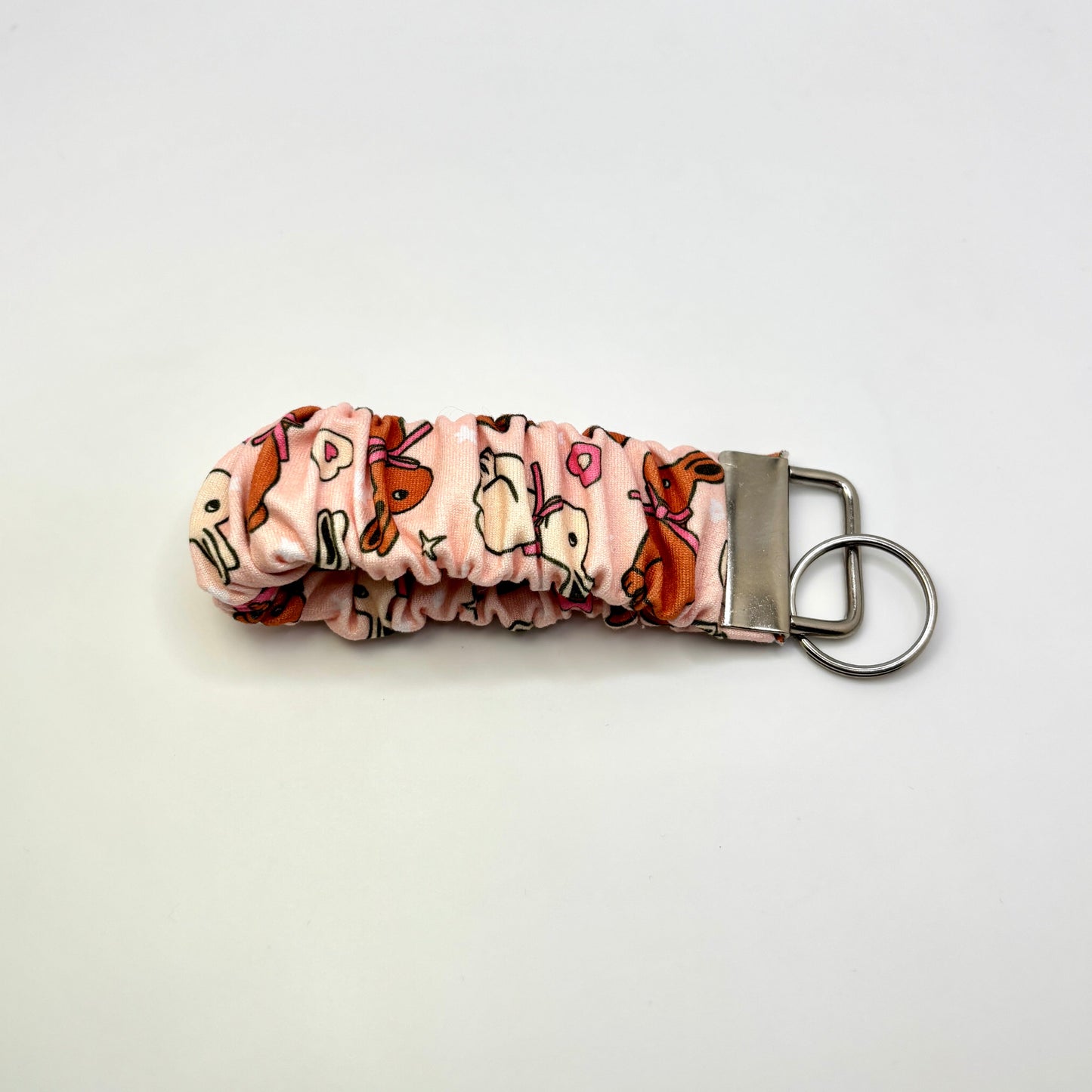 Chocolate Easter Bunny Scrunchie Wristlet Enchanted Scrunch