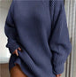 Solid Turtleneck Long Sweater Winter Warm Women Sweater Dress See size chart under “more details” The Fashion Celestial