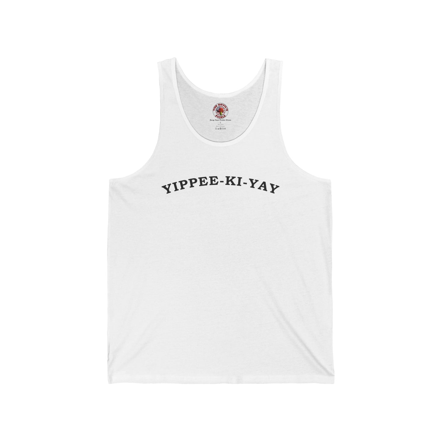 Yippee-Ki-Yay Tank Top The Devil's Pickle