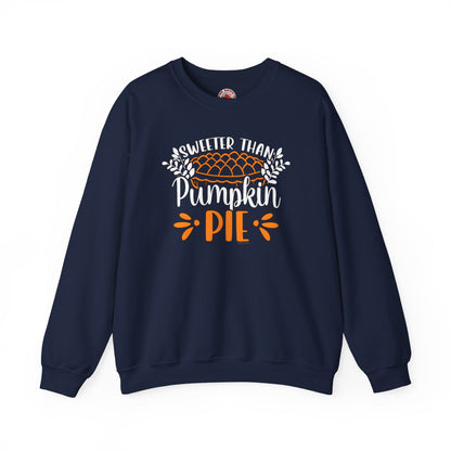 Sweeter Than Pumpkin Pie Crewneck Sweatshirt The Devil's Pickle