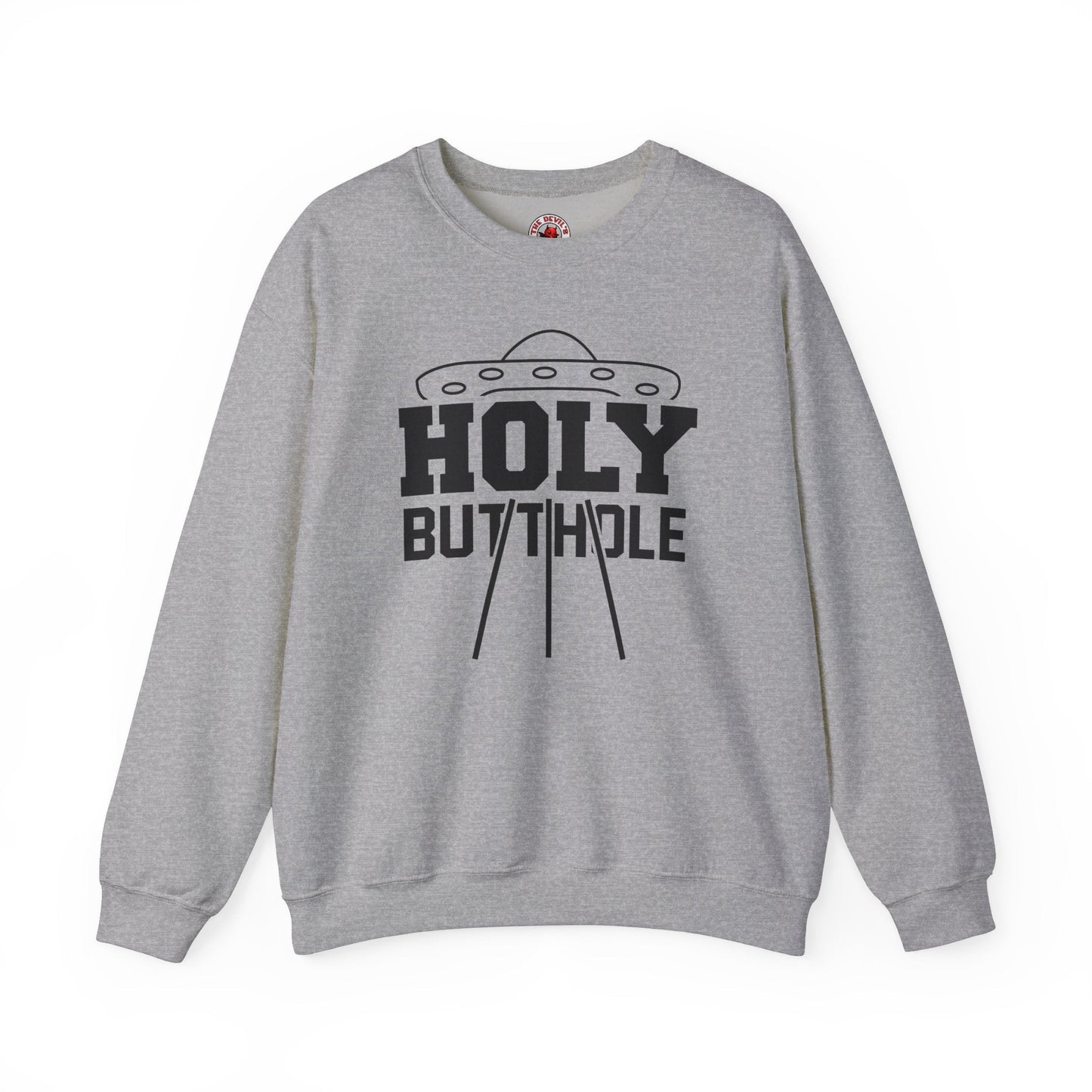 Holy Butthole Crewneck Sweatshirt The Devil's Pickle