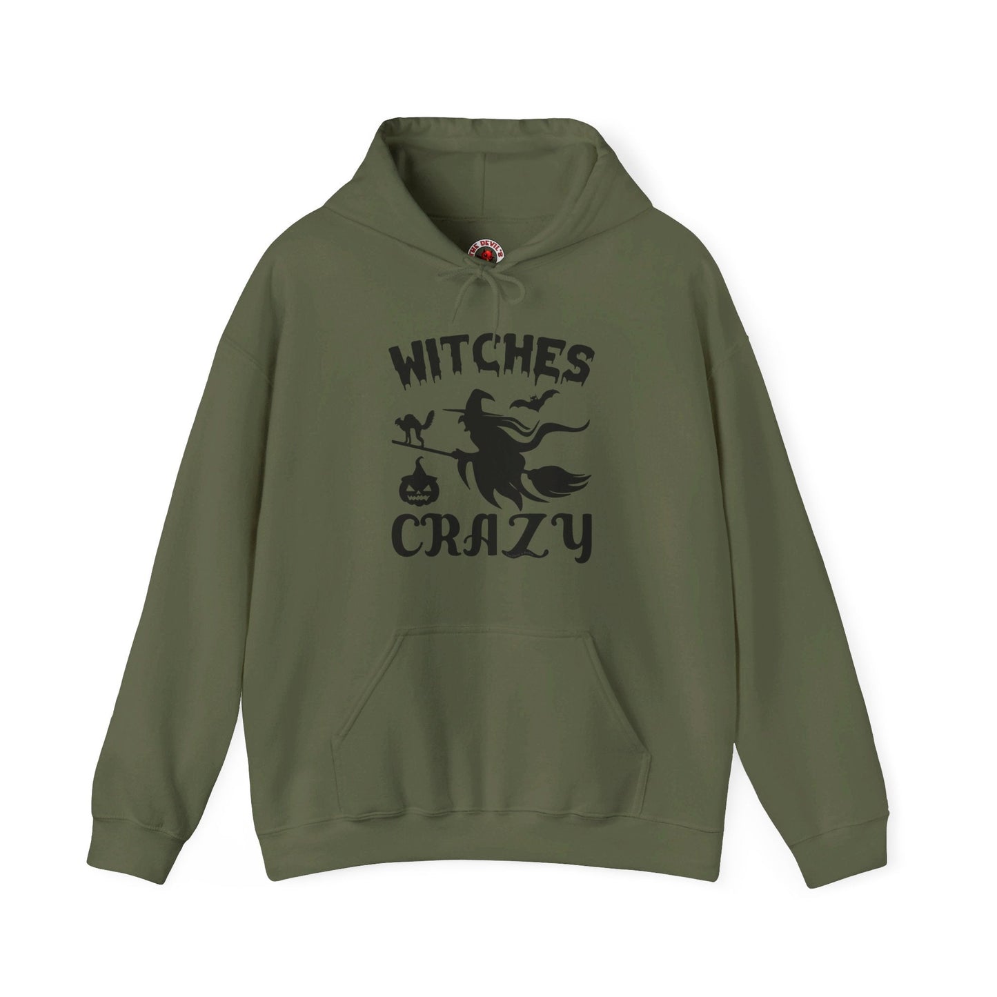 Witches Crazy Hooded Sweatshirt The Devil's Pickle