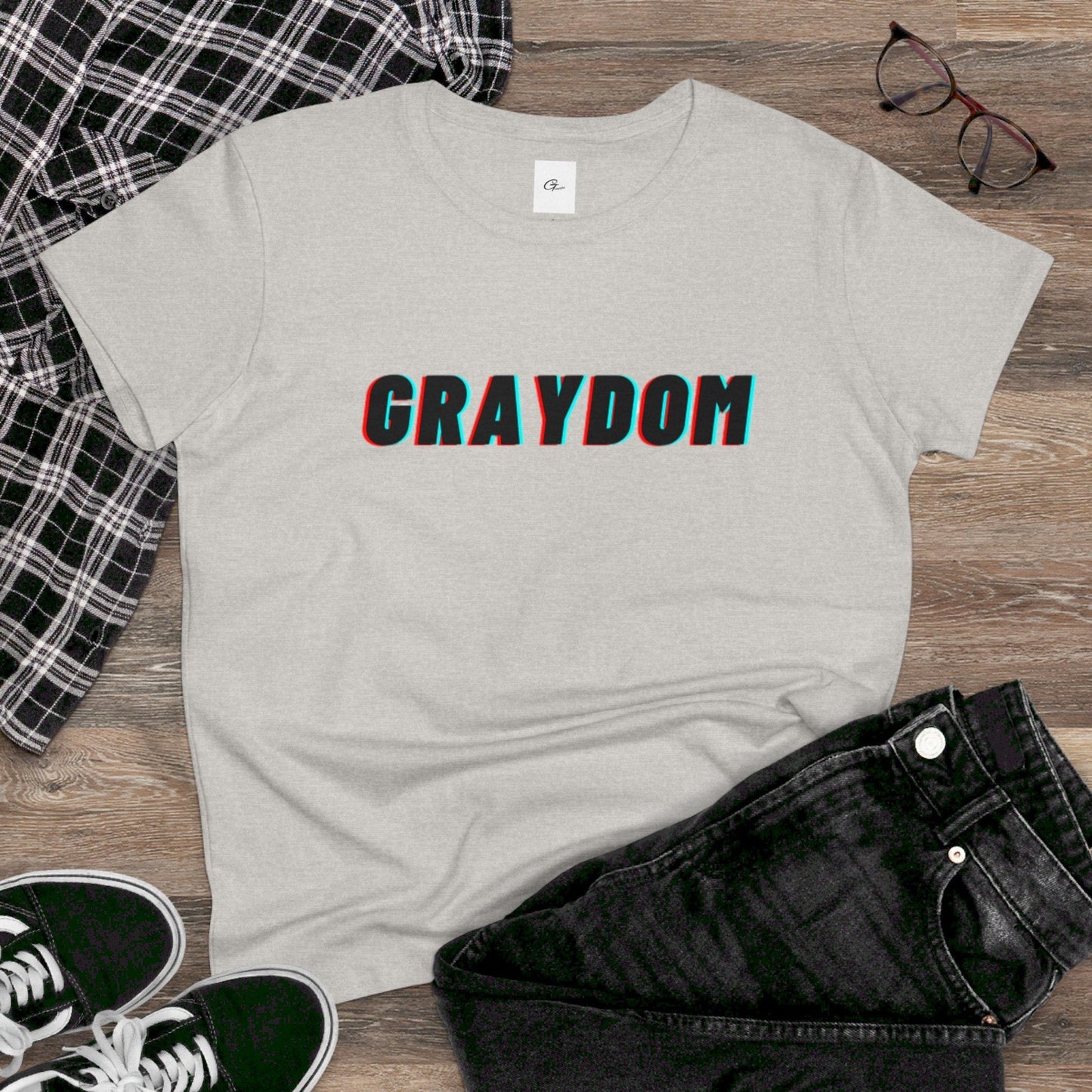 Graydom Women's Midweight Cotton Tee Graydom Grayceful LLC