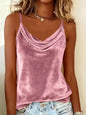 Solid Color Sleeveless Camisole Tank Top – 8 Colors, S–XXL FitiqueFit
