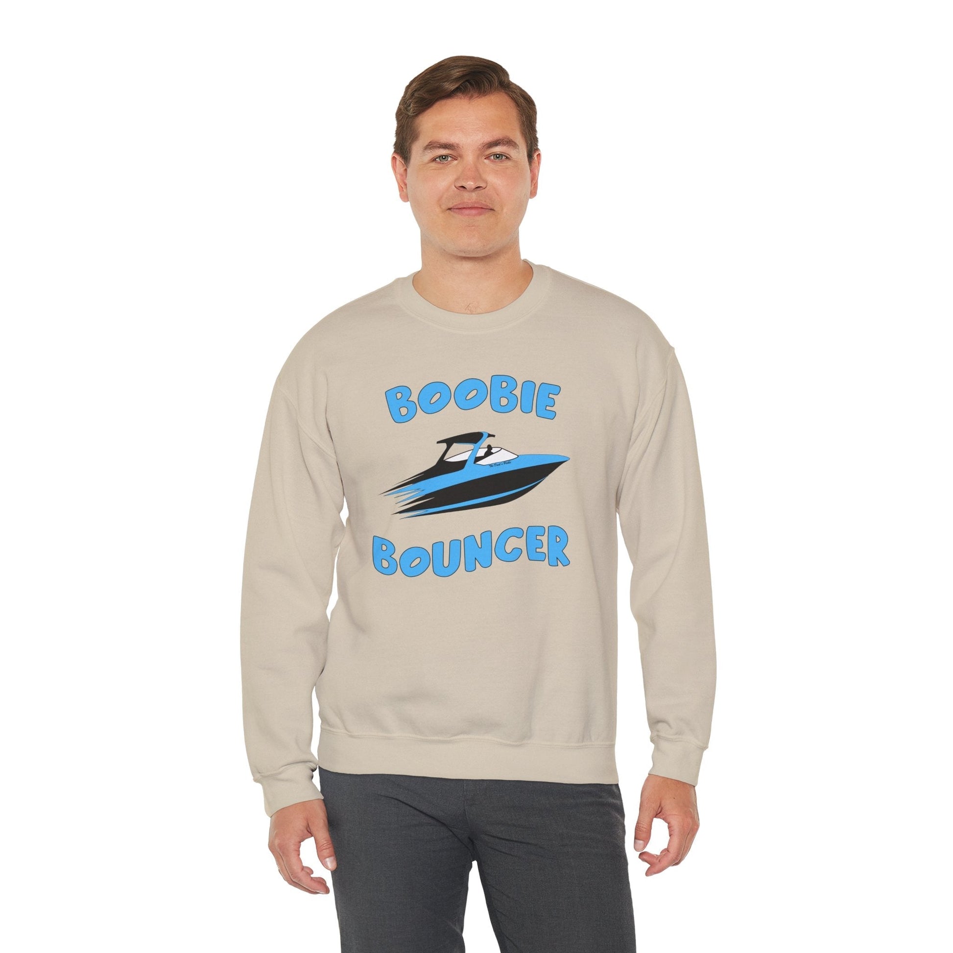 Boobie Bouncer Crewneck Sweatshirt The Devil's Pickle