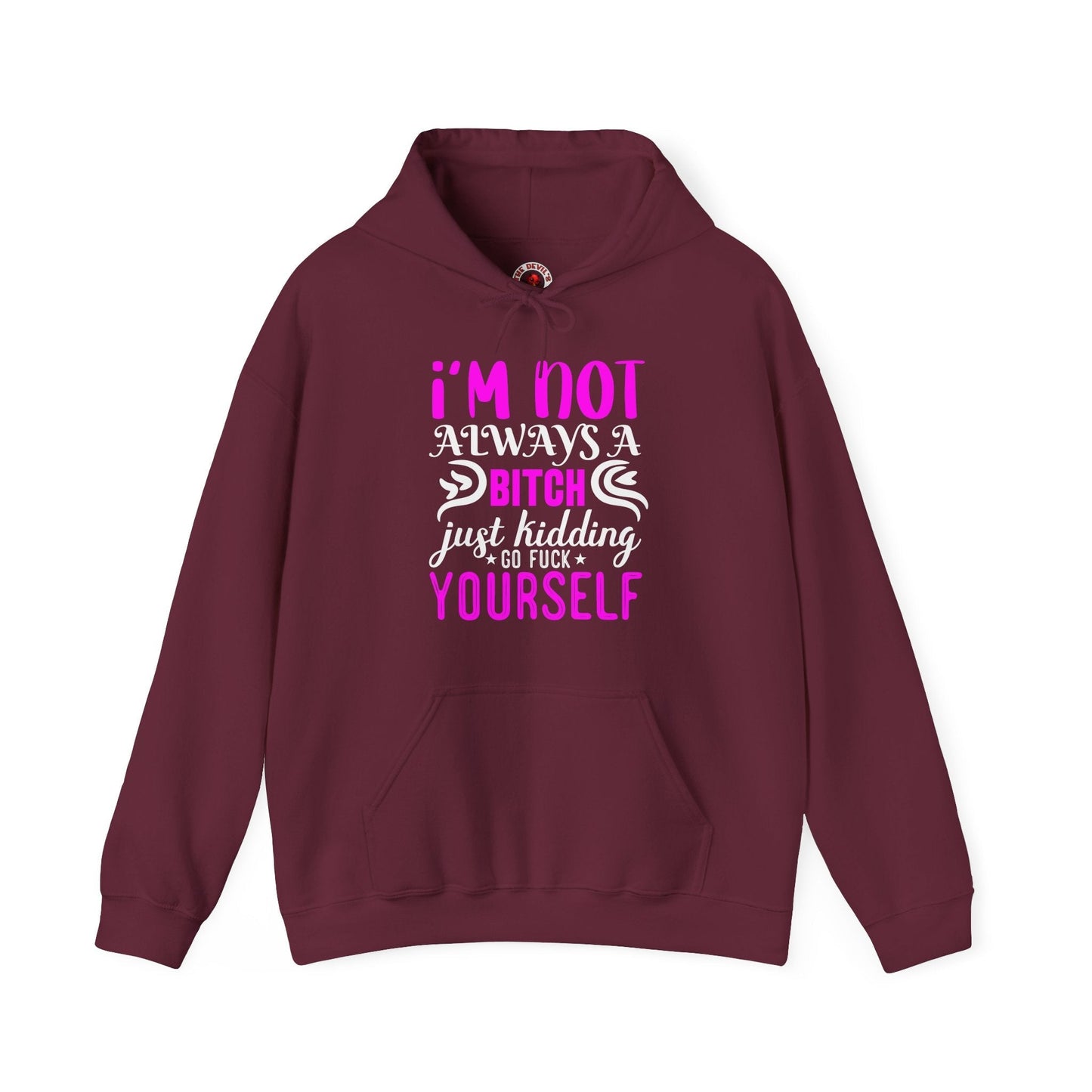 I'm Not Always A Bitch Hooded Sweatshirt The Devil's Pickle