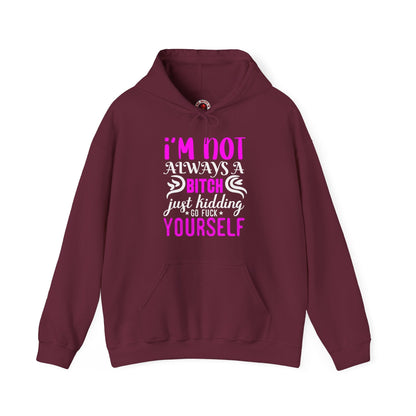 I'm Not Always A Bitch Hooded Sweatshirt The Devil's Pickle
