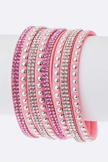Mix Studs Slit Layer Cuff Shop Style & More | Fresh Looks, Everyday Deals & Free Shipping