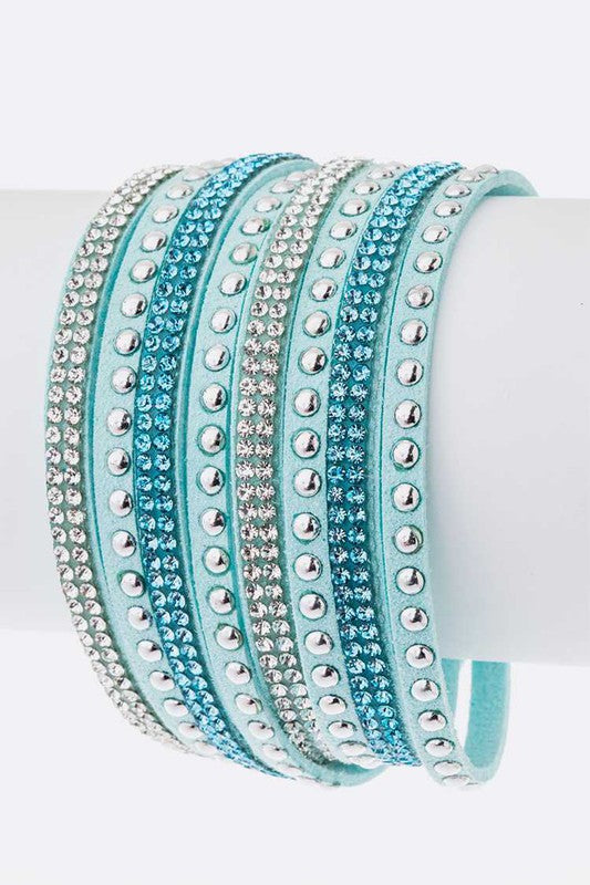 Mix Studs Slit Layer Cuff Shop Style & More | Fresh Looks, Everyday Deals & Free Shipping