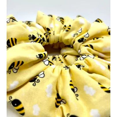 Yellow Bee Summer Scrunchie Enchanted Scrunch