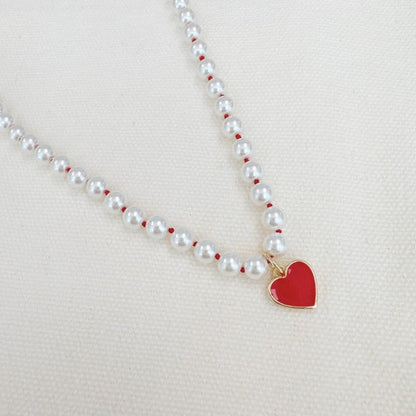 Silky Thread Heart Charm Necklace Shop Style & More | Fresh Looks, Everyday Deals & Free Shipping