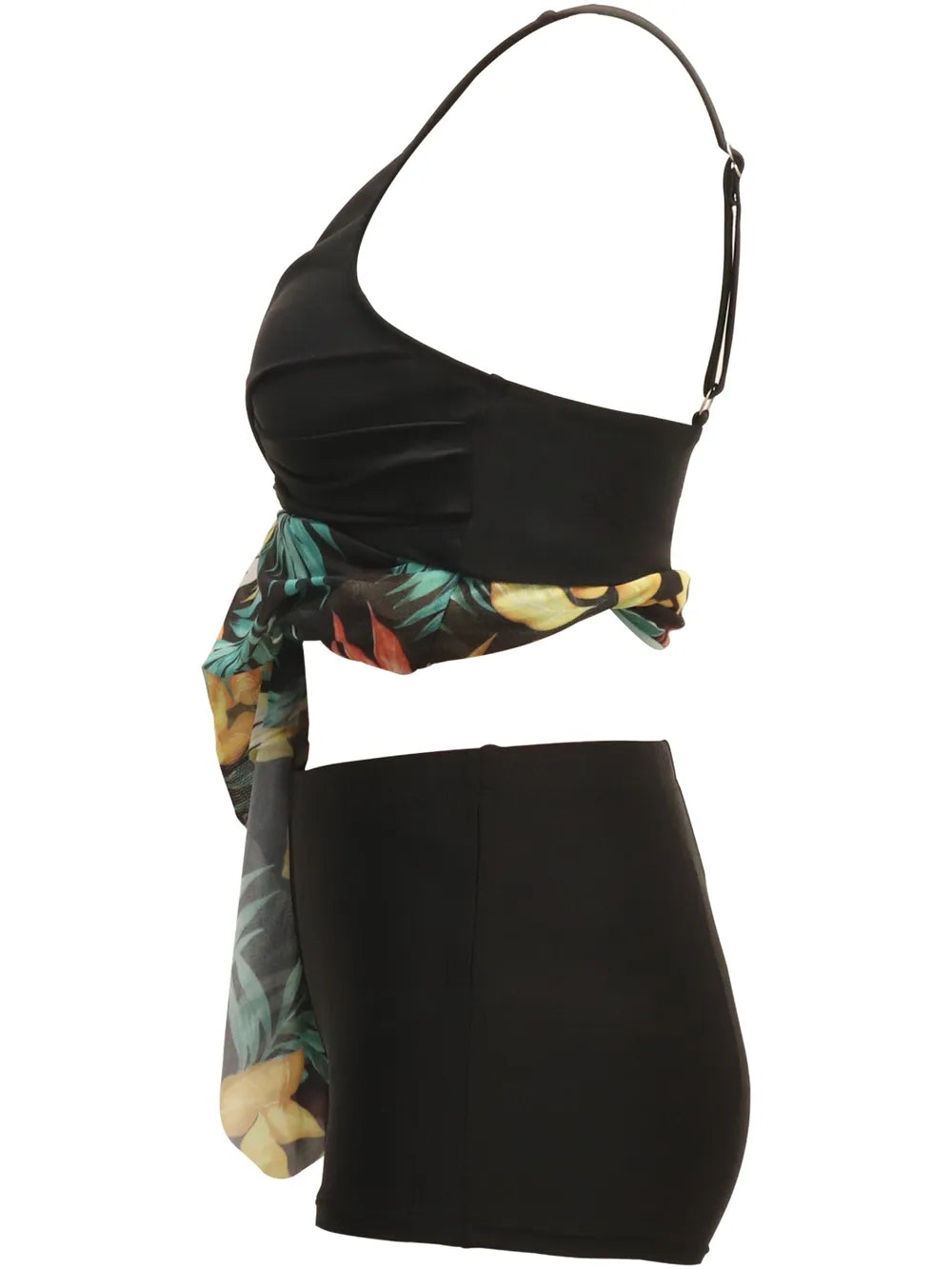 Printed Wide Strap Two-Piece Swim Set New Era Fashion LLc
