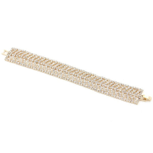 LUXURY MESH RHINESTONE BRACELET Shop Style & More | Fresh Looks, Everyday Deals & Free Shipping