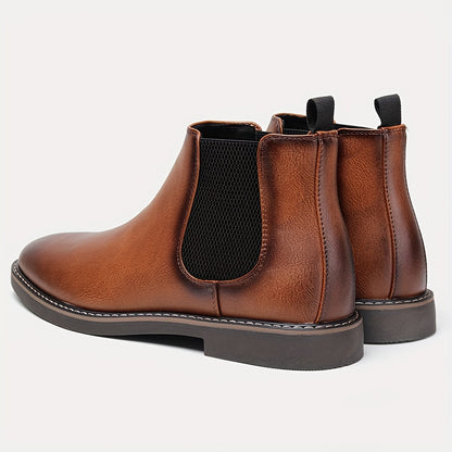 Men'S Chelsea Boots Available in Sizes 40-46, Classic Style Ankle Boots for Casual Wear #KD5232 NovaCart