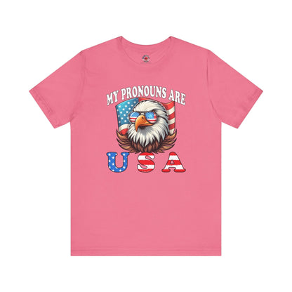 My Pronouns Are U.S.A T-Shirt The Devil's Pickle