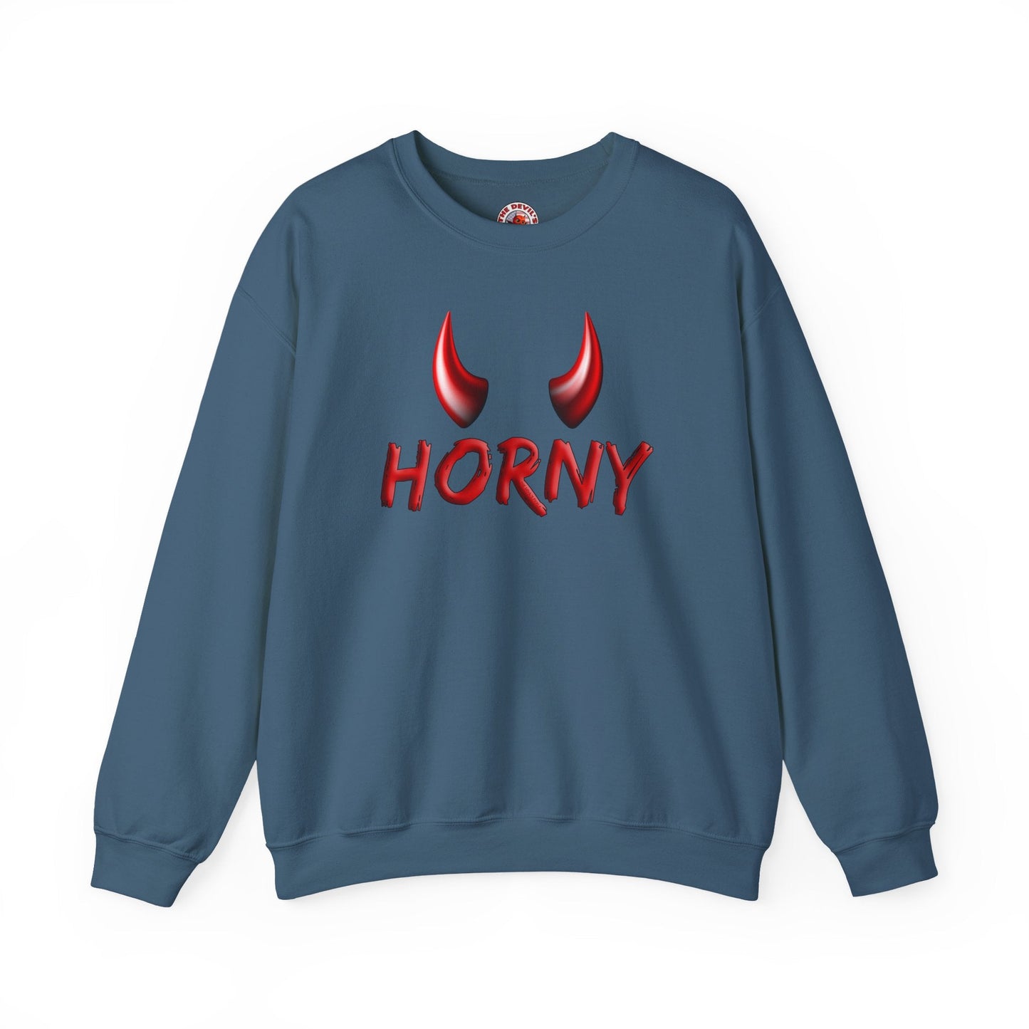 Horny Crewneck Sweatshirt The Devil's Pickle