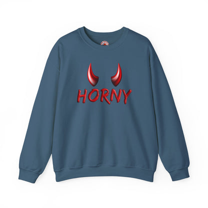 Horny Crewneck Sweatshirt The Devil's Pickle