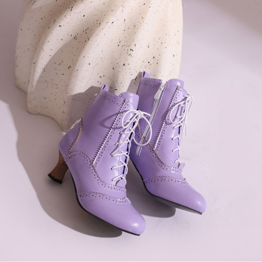 Women’s Dopamine Girl Short Boots – Comic-Con Style Winter Footwear FitiqueFit